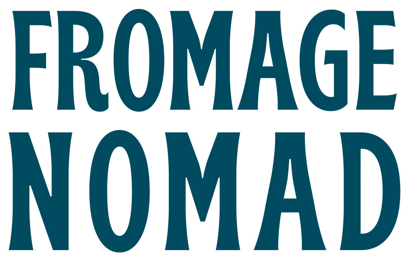 Fromage Nomad Logo - Brand M